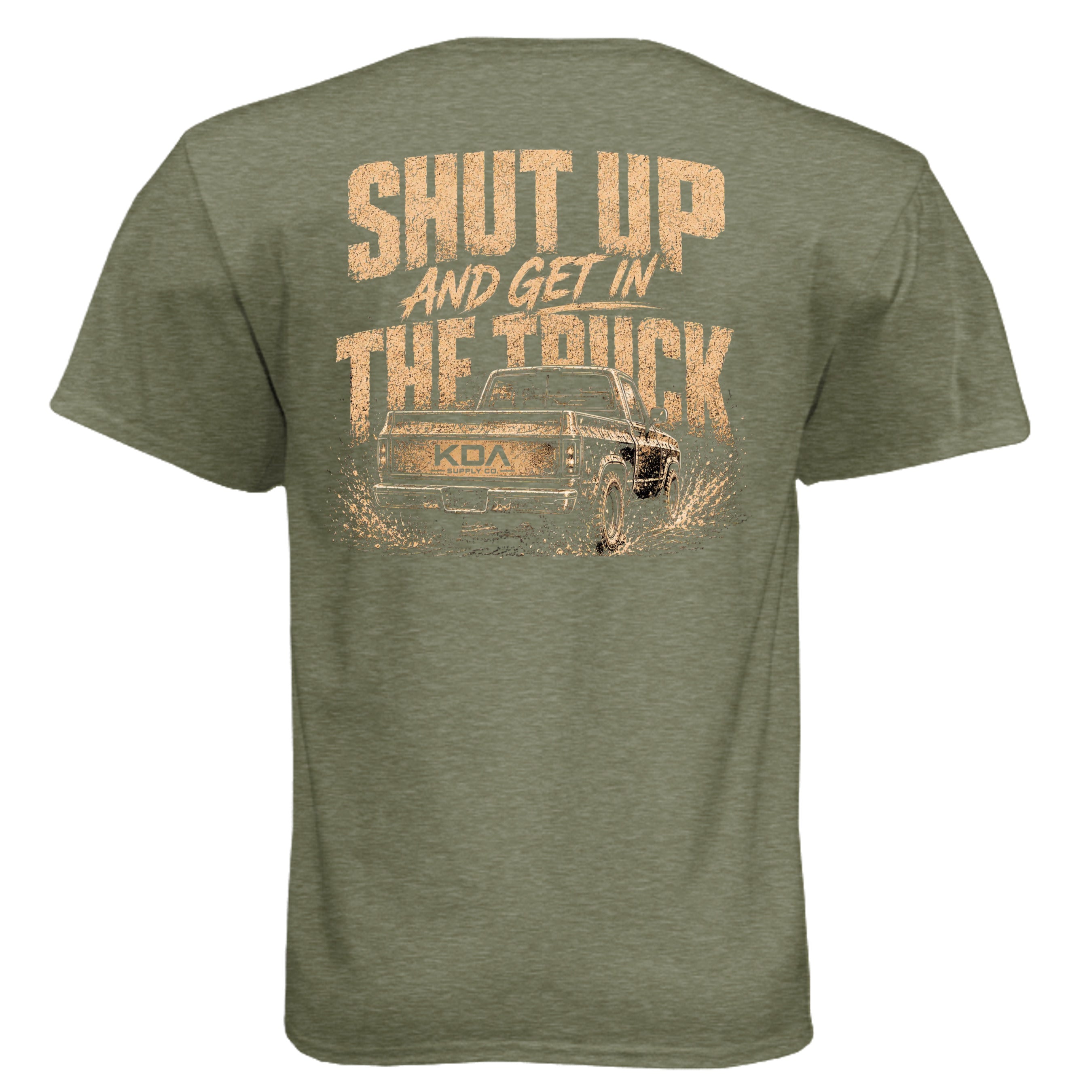 MILITARY GREEN - 6010 - BACK