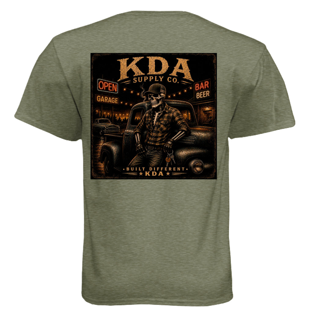 MILITARY GREEN - 6010 - BACK